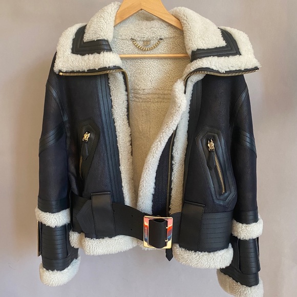 Burberry Shearling Coat - Picture 5 of 16